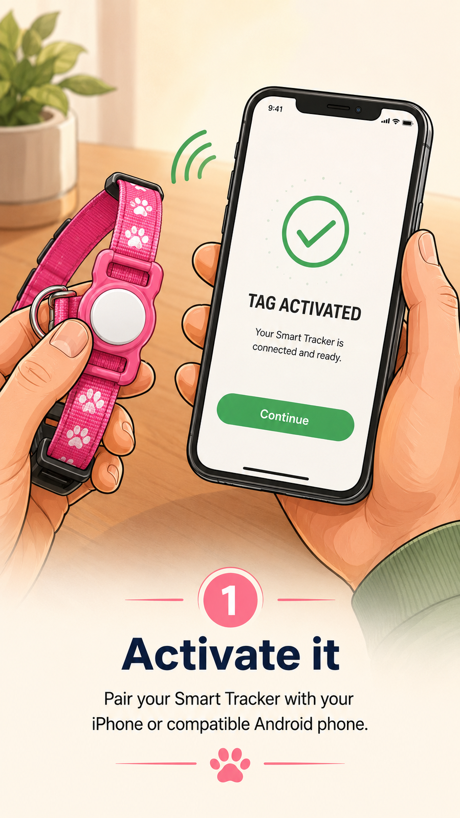 Activate the Smart Tracker