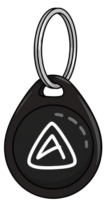 Simply Black Apexia QR Pet Tag